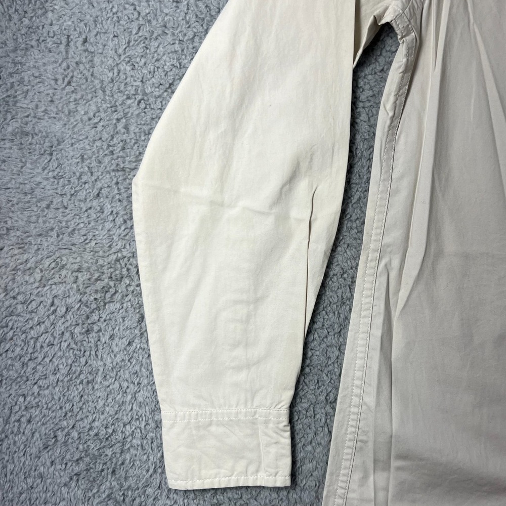 Polo Ralph Lauren Women's Cream Button-Front Shirt Dress - Picture 13 of 16